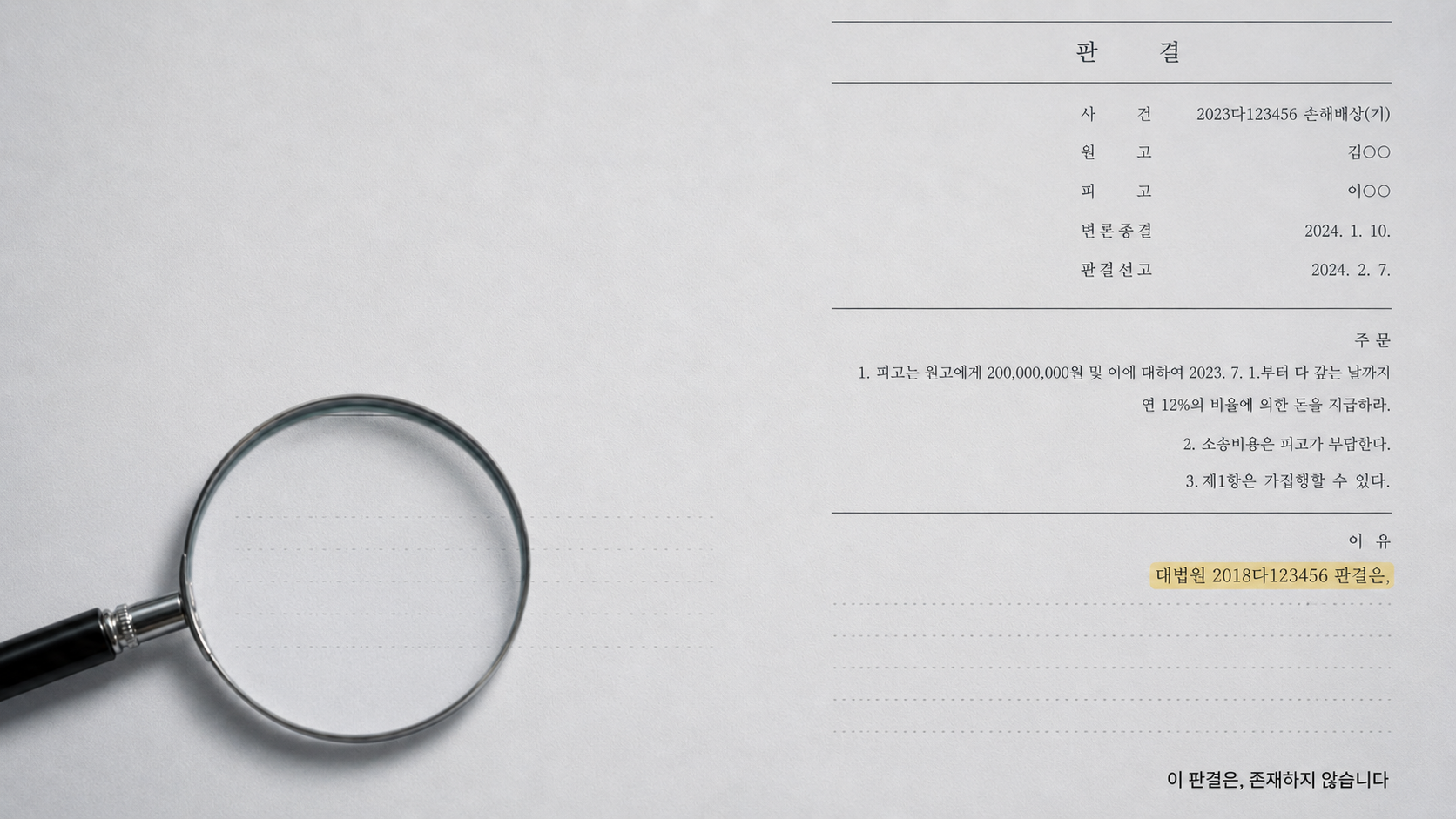 한국 법원·경찰의 AI 가짜 판례 인용 — 2026